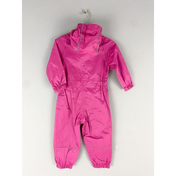 Peter Storm Pink Waterproof Suit Hooded Fully Zipped Light Weight All Season - Picture 2 of 3
